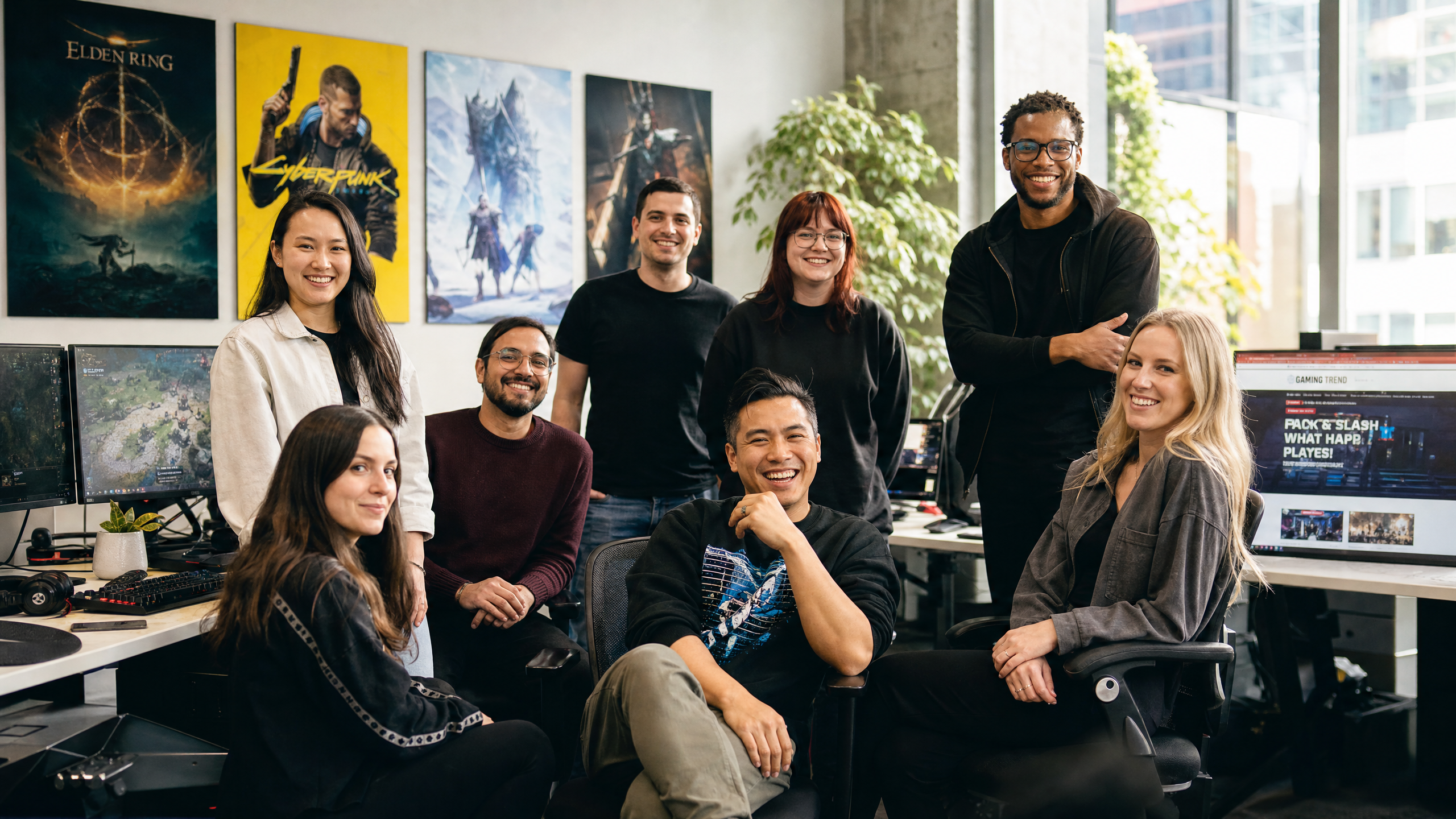 The VoidMission team at their Sydney office